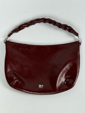 RM Rebecca Minkoff Eldridge Braided Shoulder Bag in Cherry Color